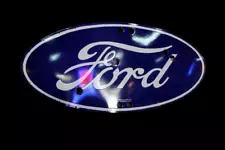 FORD NEON SKIN PORCELAIN ENAMEL SIGN 45 INCHES SSP