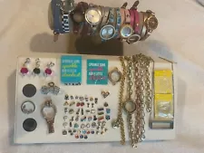 Origami Owl Lot 100+ Lockets, Watches, Bracelets, Charms, Earrings, & Necklaces!