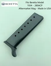 Magazine Fits Beretta Model 1934 7 ROUND Mag .380 ACP AUTO (9MM Kurtz) Clip NEW