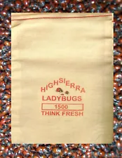 1500 Premium Fresh 2024 Spring Live Ladybugs. Free Shipping