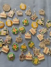 Realtor Real Estate Charms For Jewelry Making Lot Of 45 Sold Contract For Sale