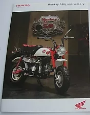 Genuine Catalog Honda Monkey 50Th Anniversary Ab27 2017 February Moped