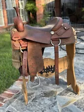 Carl Hutton Cutting Saddle