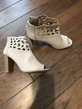 OPEN Toe Ankle Boots