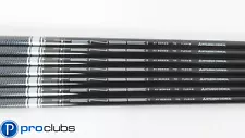 NEW 7pc MITSUBISHI TENSEI AV SILVER 70 STIFF FLEX GRAPHITE IRON SHAFTS .370