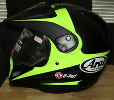 Arai XD-4 Route Yellow Frost NO SALES option motorcycle helmet Fluorescent Sm