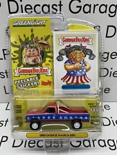 GREENLIGHT 1985 Dodge Ram D-250 Garbage Pail Kids Rhetta USA 1:64 Diecast NEW