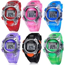 Kids Digital Watches for Boys Girls LED Sports Waterproof Wrist Watches Children