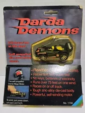 Vintage 1982 Darda Demons Motorized No.1150 Black Tornado Formula 1 Car New