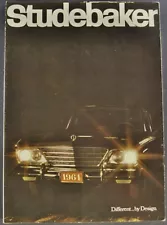 1964 Studebaker 22pg Brochure Avanti Hawk GT Wagonaire Lark Challenger Daytona