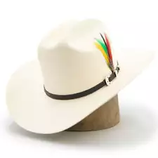 MEN'S WESTERN COWBOY RODEO HAT. RANCH STYLE 1000X. SOMBRERO VAQUERO SINALOA