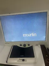 Video Grading Reading Magnifier Merlin HD Enhanced Vision 22" LCD MRVE22A Tested