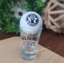 Jack Daniels Shot Glass w/ Golf Ball - Jack Daniels Gifts for Men