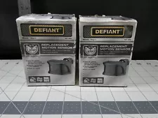 Lot 2 Defiant 270 Degree Black Replacement Outdoor Motion Sensors 101 240 READ