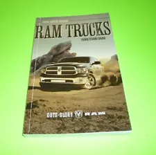 2015 DODGE RAM USER GUIDE OWNERS MANUAL 15 1500 2500 3500 SLT SPORT RWD 4X4