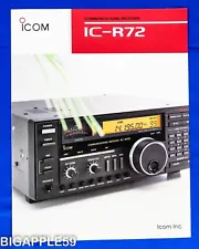 Sales Flyer Brochure For Icom IC-R72 Shortwave Radio Receiver