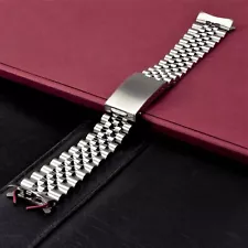 Luxury steel bracelet Jubilee style 20 mm compatible to Rolex GMT I and Datejust