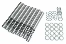 EMPI Jaycee Silver Leak Proof Pushrod Tube Set of 8, Compatible with Dune Buggy