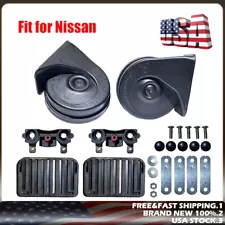 1 Set Car Horn fit for Nissan High Low (For: 1999 Nissan Quest)