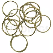 10pcs Brass wire tension spool assortment clocks guage 18-27 clock spring mantle