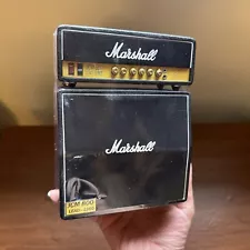 MARSHALL AMPS MINIATURE MINI GUITAR AMPLIFIER 1/6 DOLL FIGURE HALF STACK SET  