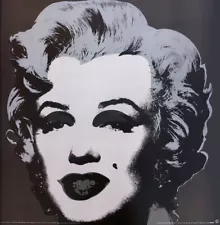 Andy WARHOL Marilyn Monroe Black 1993 Offset Lithograph Print 38 x 38