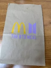 BTS McDonalds Paper Bag