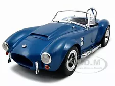 1966 SHELBY COBRA SUPER SNAKE BLUE 1/18 DIECAST MODEL SHELBY COLLECTIBLES SC125