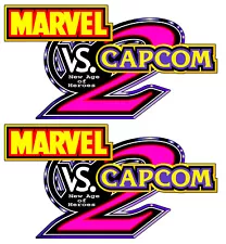 Marvel Vs Capcom 2 Arcade Bartop Cabinet Graphics For Reproduction