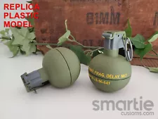 DUMMY M67 Vietnam Modern Era Frag Grenade - Accurate Size Plastic Replica