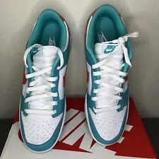 Size 11 - Nike Dunk Low Miami Dolphins