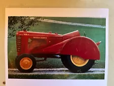 MASSEY HARRIS 44 Orchard Tractor Advertisement + Decal/Sticker