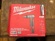 Milwaukee 2474-22 M12 12-Volt PEX Expansion Tool Kit with Hard Case