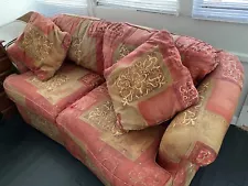 Red Loveseat