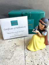 WDCC Snow White & Seven Dwarfs WONT YOU SMILE FOR ME Membership Figurine