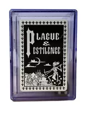 Plague & Pestilence 2nd Printing 1993 Hillary’s Toybox Death Dice Card Game Box