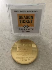 2023 Green Bay Packers Season Ticket Holder Commemorative Coin