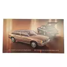 1985 CHEVY CITATION II X-II DEALER POSTER