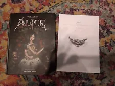 THE ART OF Alice Madness Returns Art Book English + Signed Design Document