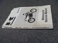 2002 2003 2004 Kawasaki KLX110 Dirt Bike Motorcycle Shop Service Repair Manual