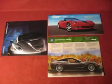 2009 Chevy Corvette ZR1 Sales Brochure Lot Booklet Catalog Old Original