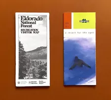 Maps/Guides for Eldorado National Forest, Kirkwood Ski Resort / Sierra Nevada Mo