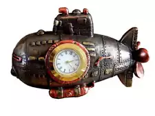 A steampunk-style submarine clock Veronese 4.5"