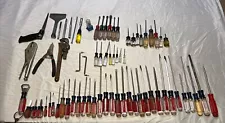 craftsman Used Tool Lot Of 70 Tools Large Screw Driver Sets And Other Tools