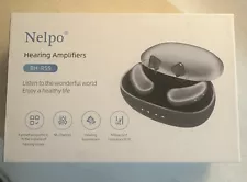 Nelpo BH-R55 Silver Battery Powered Bluetooth Rechargeable Hearing Amplifiers