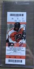 2014-15 Philadelphia Flyers NHL Official Mint Ticket Stubs - pick any game!