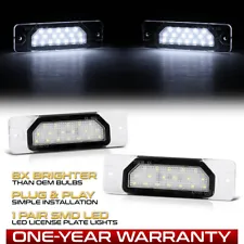 [XENON WHITE]LED License Plate Light Lamp SET For Infiniti FX35 FX45 Q70 M37 M56