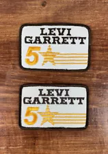 Vintage Levi Garrett 5 Star Embroidery Patches Lot of 2 (2)