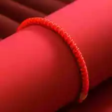 Hot Sale Lucky Amulet Women Men Bracelet Red Cord Twist Knitted Bracelet