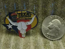 Texas Motor Speedway "The Great American Speedway" Lapel Hat Pin excellent shape